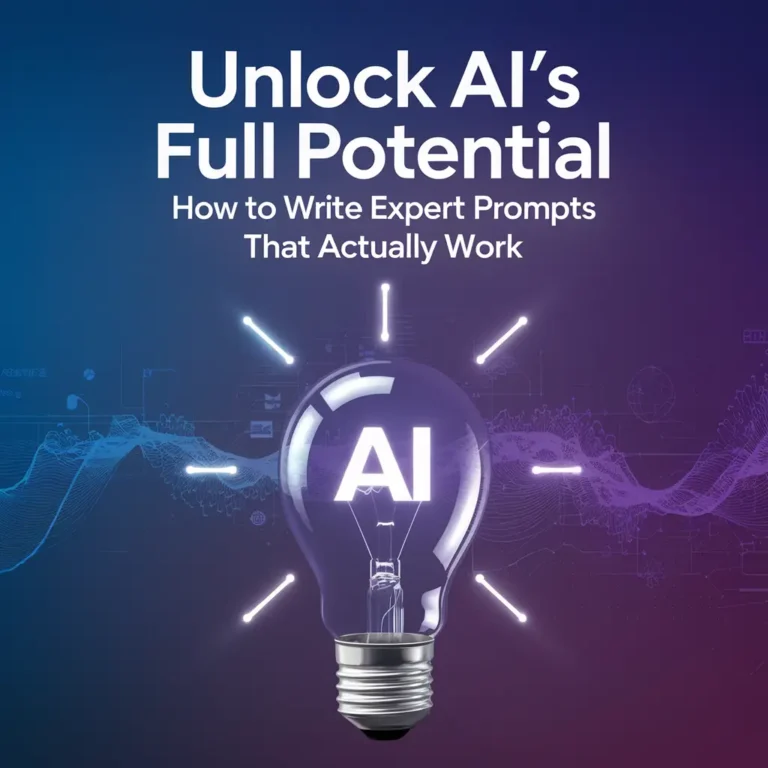 Unlock AI’s Full Potential: How to Write Expert Prompts That Actually Work (Even If You’re a Beginner)!